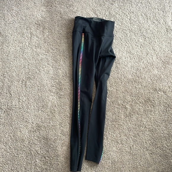 Black Nike women’s pants with rainbow stripes - Picture 4 of 4